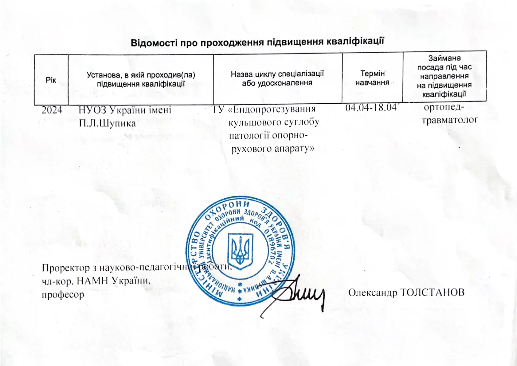 Маленький сертифікат фото 8